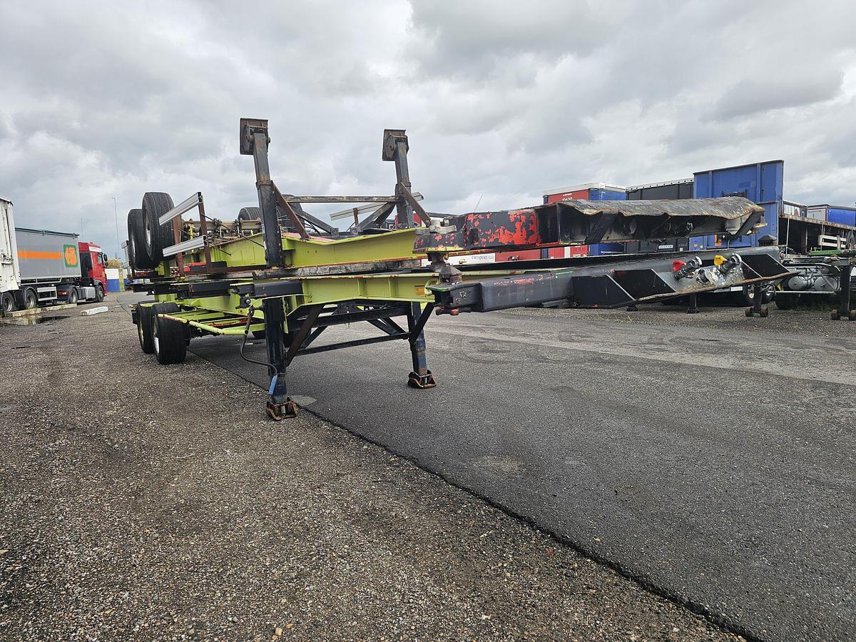 Used 1995 Pacton 12/20 | 40 2 x 20 foot  | 20 foot middle | steel suspension| BPW drum.