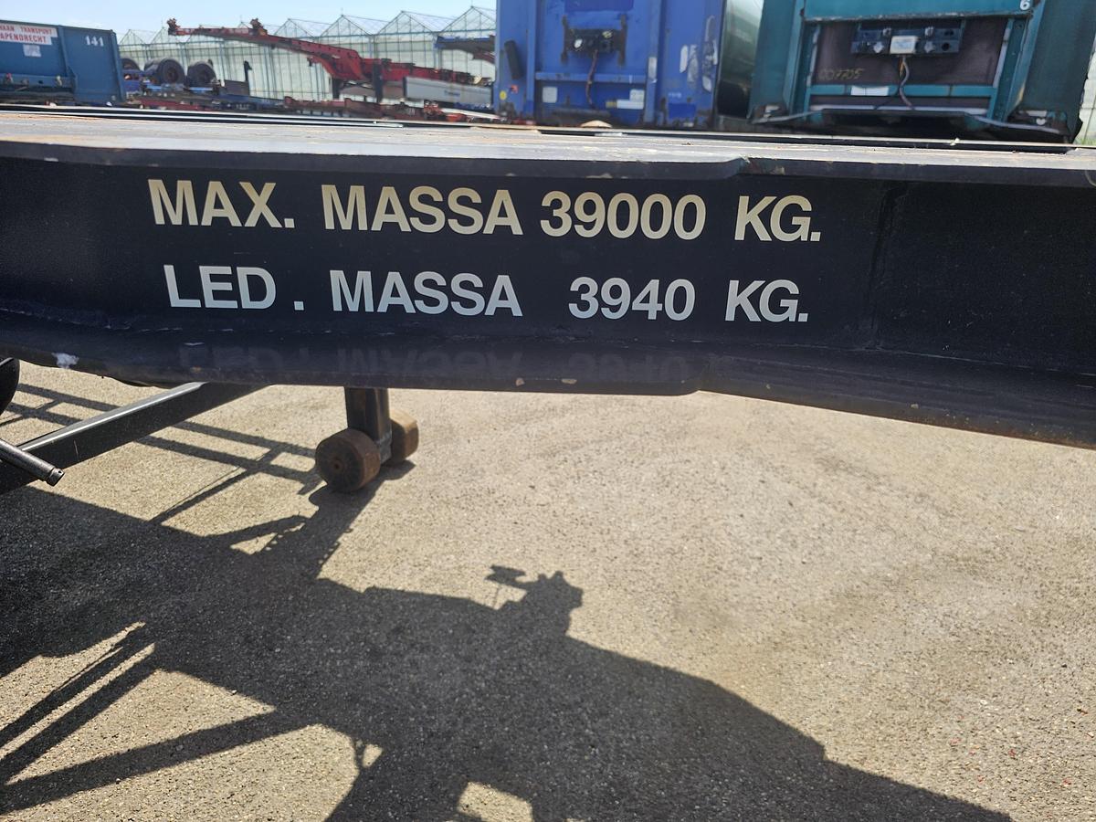 Used 2000 DESOT DSTO-2001-SSR-99L| adr CHASSIS 20/30 FT| 3940 KG | APK 10-12-2025 | HOLLAND CHASSIS. DAF DISC.