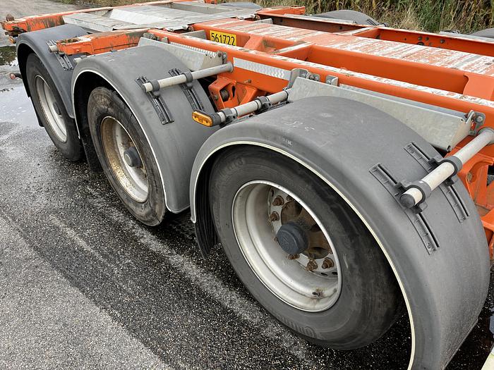 Used 2015 D-TEC VCC-01 FLEXITRAILER ALL CONNECTIONS BPW DRUM