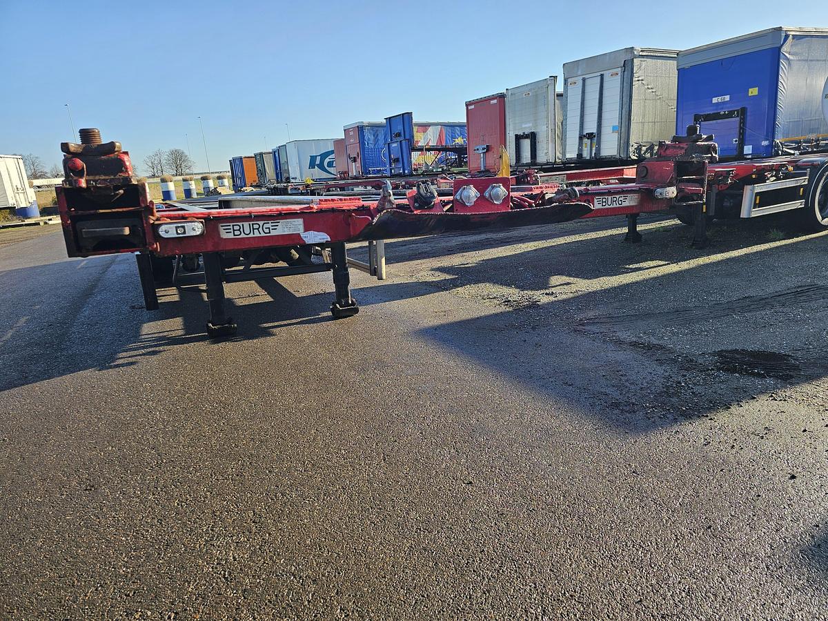 Gebruikt 2001 BURG BPO 12-27 CZ XEX|40 FT |2 X 20 FT |20 FT MIDDLE |BPW DRUM.