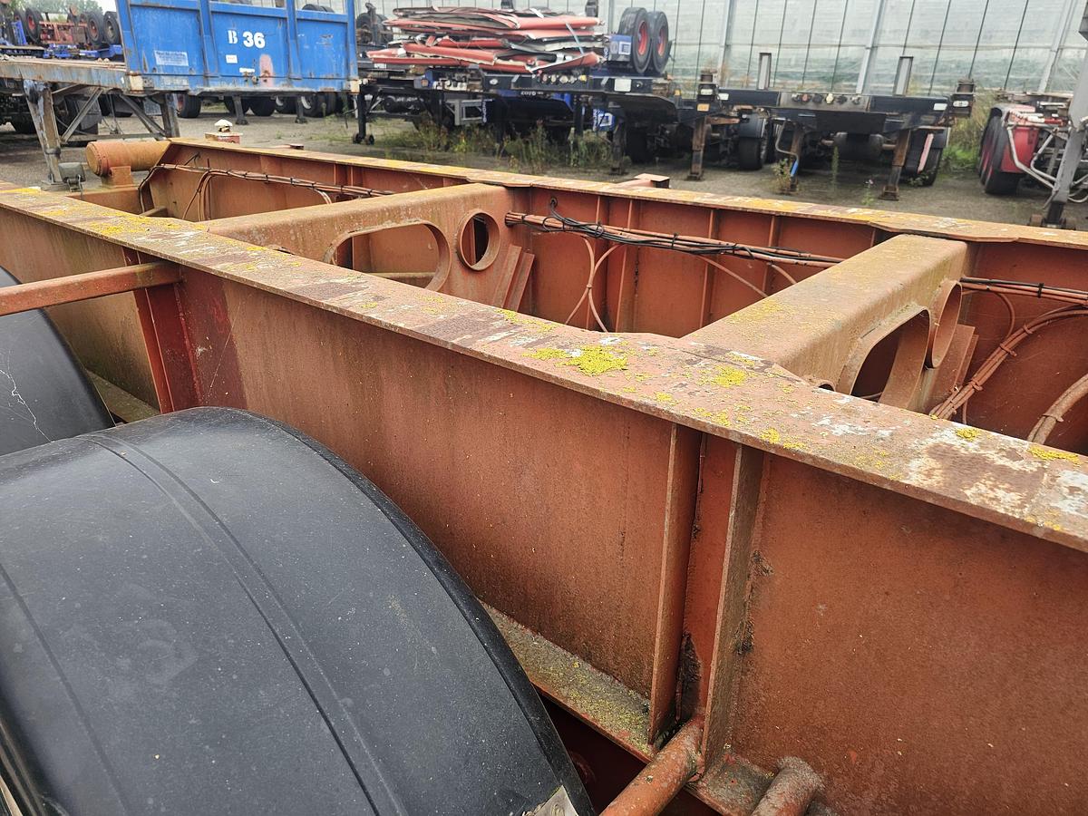 Gebruikt 1998 LAG O 3-39/ 40 foot tipper chassis/ steel/ saf drum./ no tipper cilinder / electric tipper.