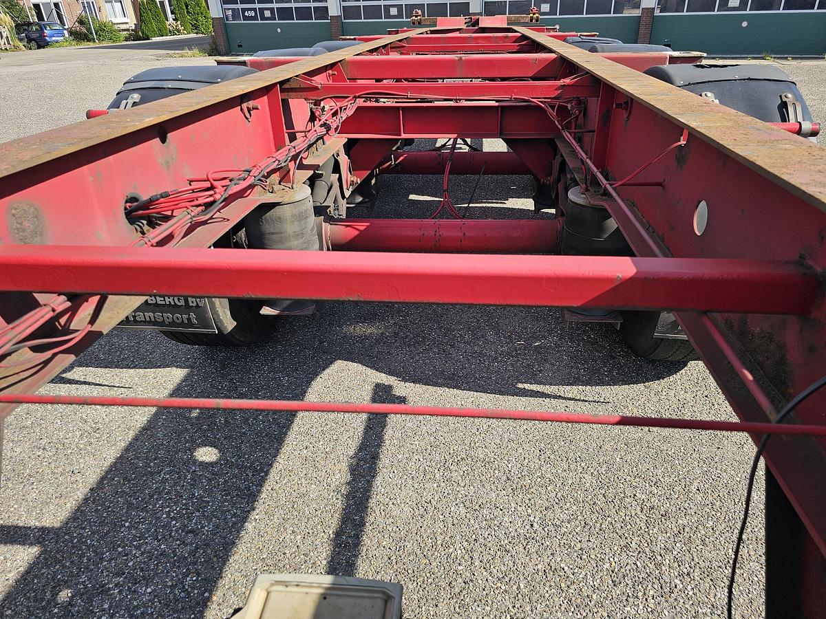 Used 2005 FREUHAUF OCCZ 42-327 A| 40 FT HIGHCUBE| 2 X 20 FOOT 20 FOOT MIDDLE  | SAF DISC.| DUTCH TRAILER.