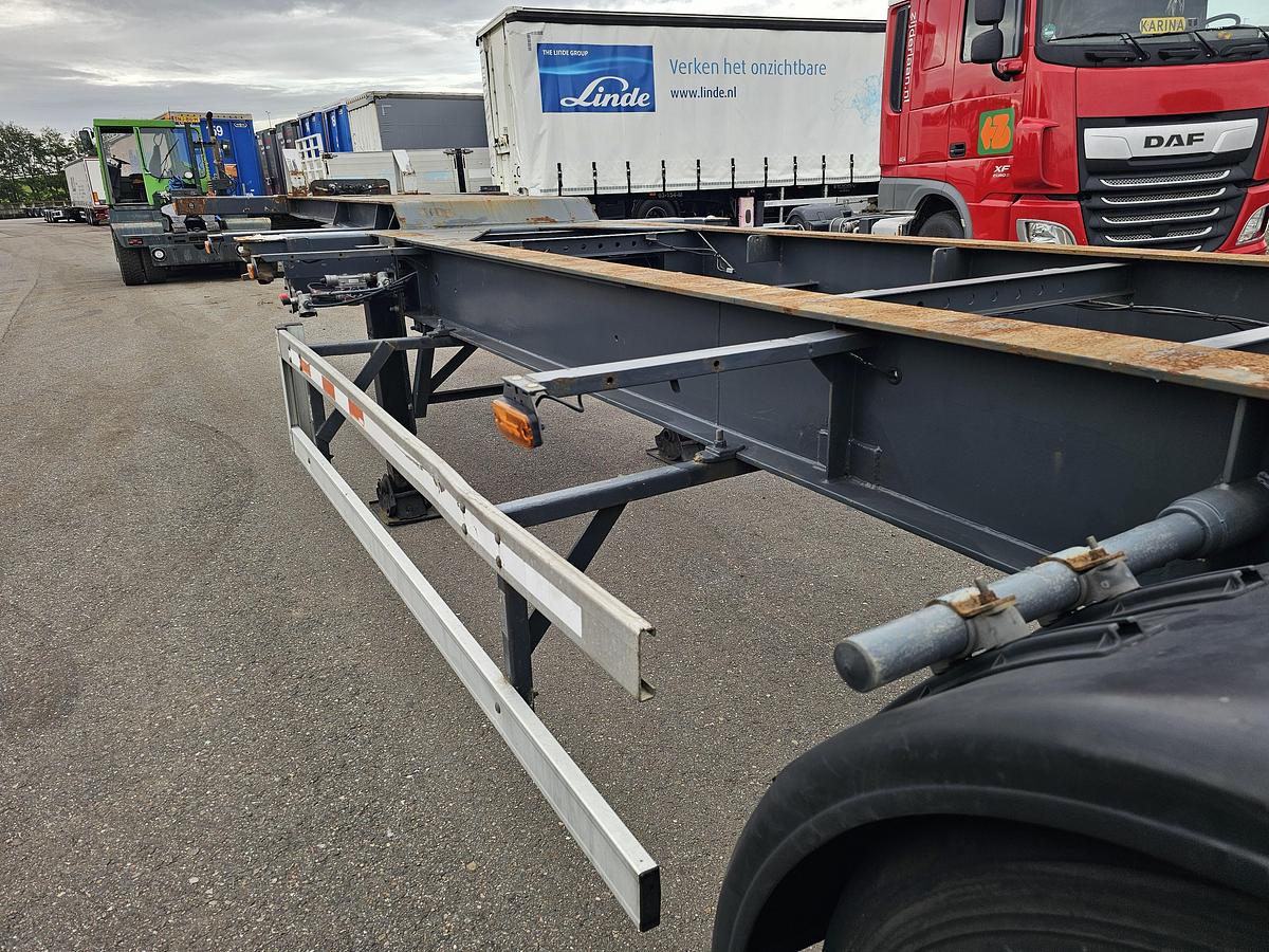 Gebruikt 2000 GROENEWEGEN 45.08 CC-16-27 |BPW DRUM | APK 12-12 2025 |. DUTCH TRAILER.| ALU RIMS.