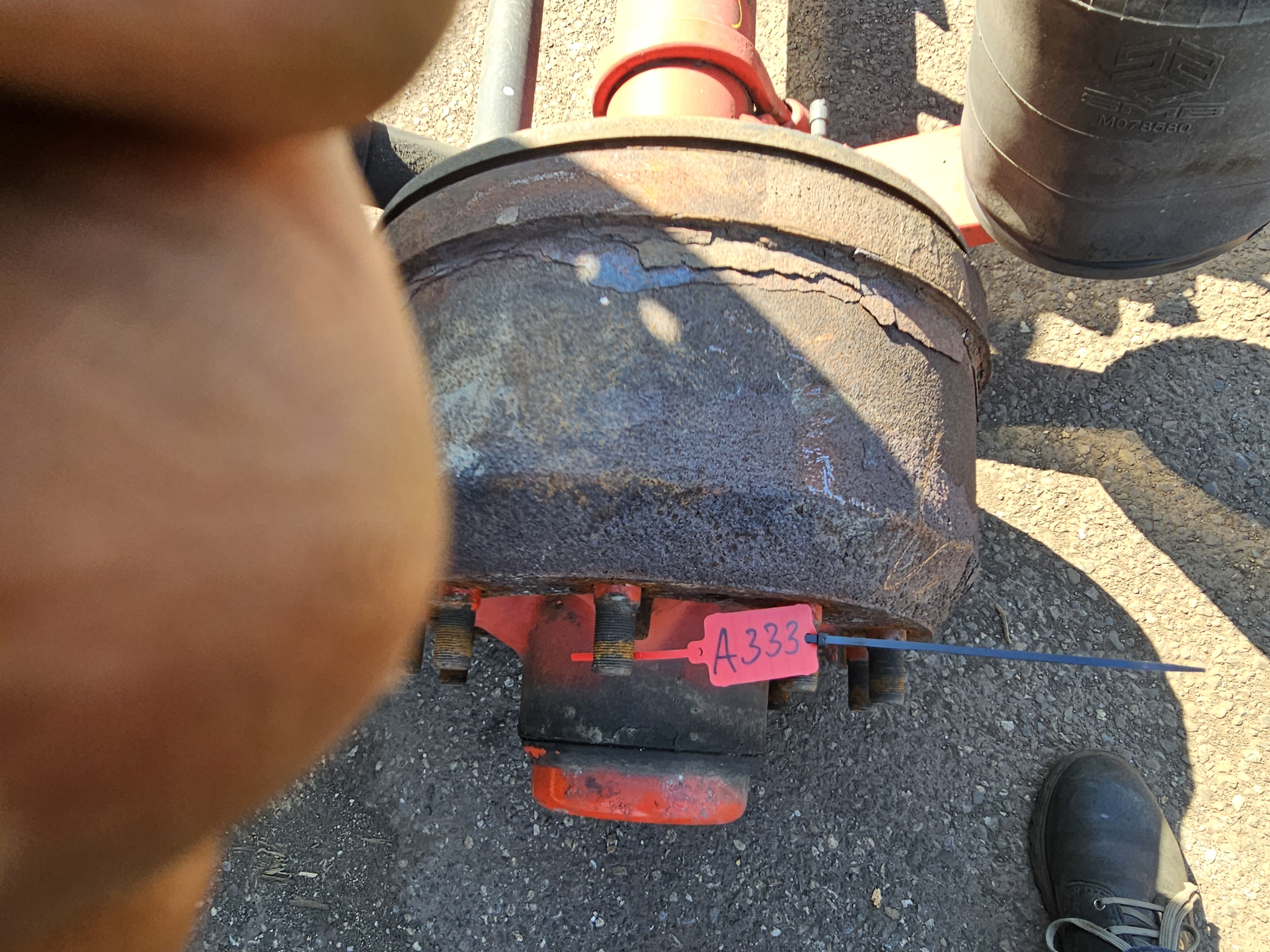 Gebruikt 2005 SMB TRAILER AXLE SINGLE TIRE DRUM