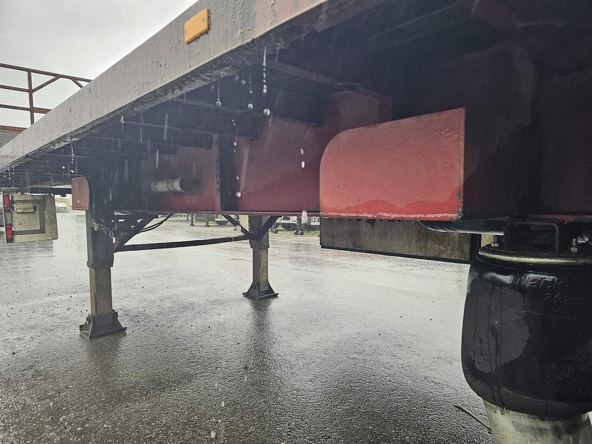 Used 1988 RENDERS ROC 12-27 N14 HEAVY DUTY 3 AXLE SEMITRAILER STEEL FLOOR.| SAF DRUM