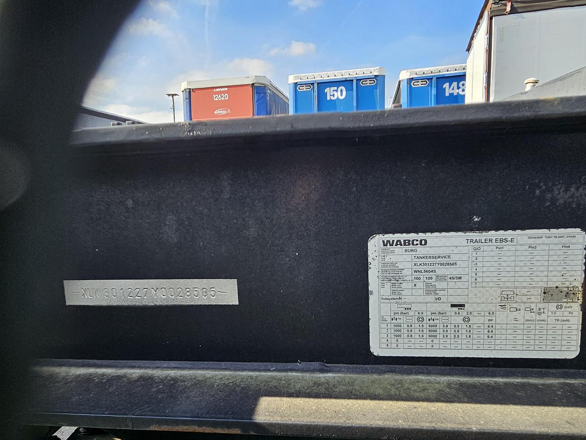 Gebruikt 2001 BURG BPO-12-27 ORXXX | 12.50 MTR | FOR GAS CONTAINERS |. BPW DRUM.