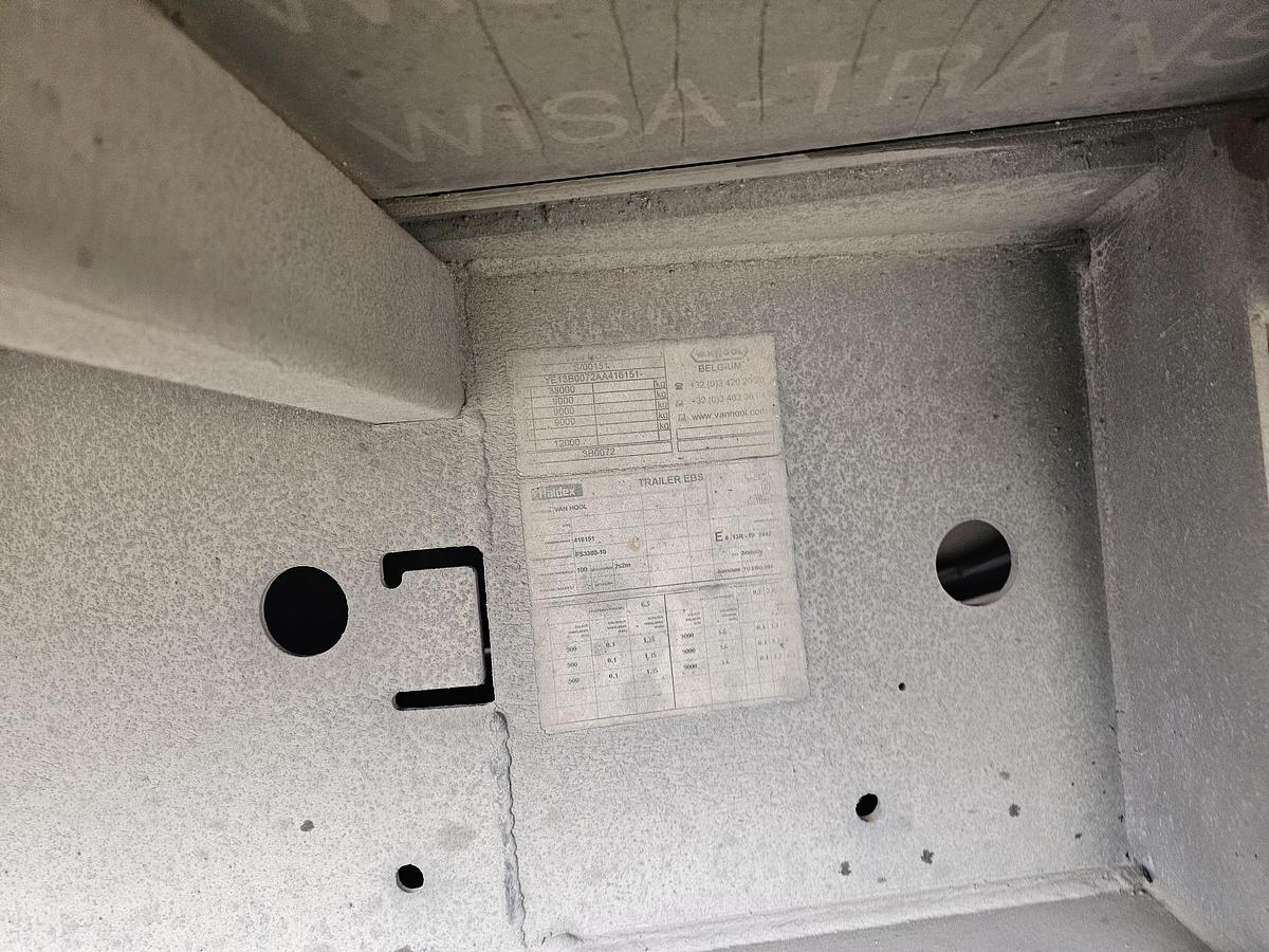 Gebruikt 2011 VAN HOOL 3B0072 | GALVANISED STEEL CHASSIS | ALU RIMS |BPW DISC | TUV APK/ 04-03-2026.