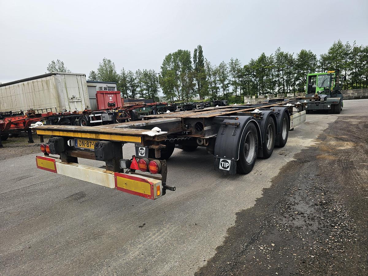 Gebruikt 2015 KRONE SD | 40 FT|2 X 20 FT | BACK SLIDER |HIGHCUBE.| APK /TUV 24-03-2027 |5 PIECES.