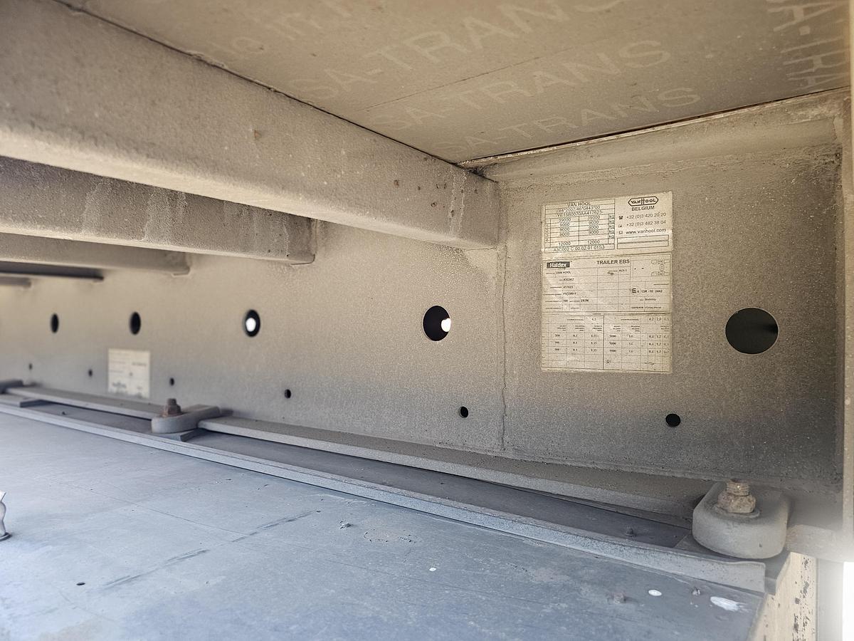 Gebruikt 2012 VAN HOOL A3C002 / ALU RIMS / PALLET BOX / GALVANIZED STEEL CHASSIS / APK,TUV, 12-03-2027.