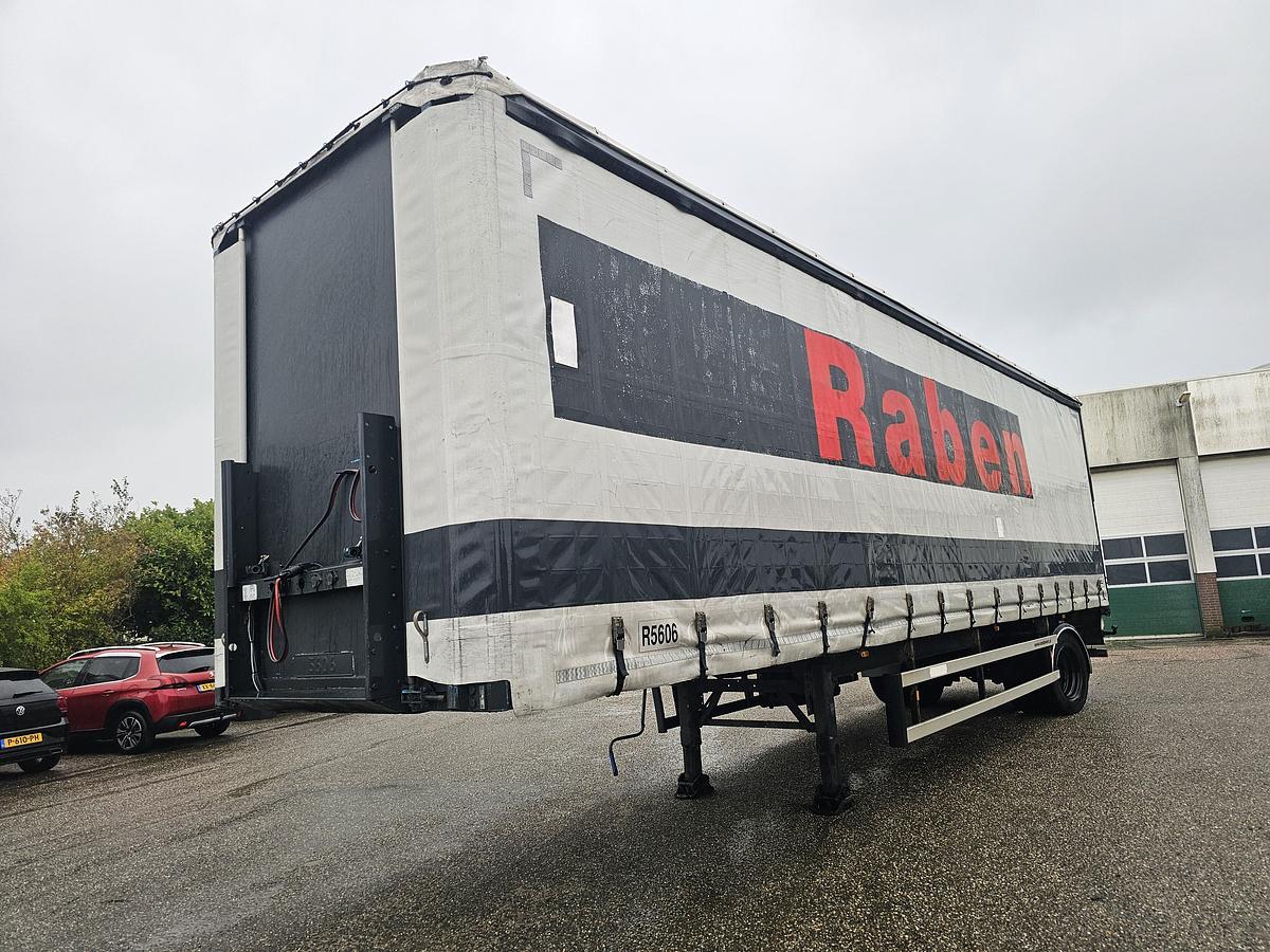 Gebruikt 2008 GOENEWEGEN DRO 10-10 B /STEERING AXLE / LOADING LIFT 2000 KG/ BATTERIES/ BTW DRUM./ APK 12-11-2026