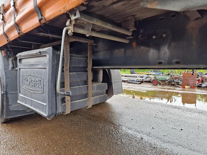 Used 2001 Kögel SN 24 3| axl;e curtainsider | Bpw disc |3 pieces.