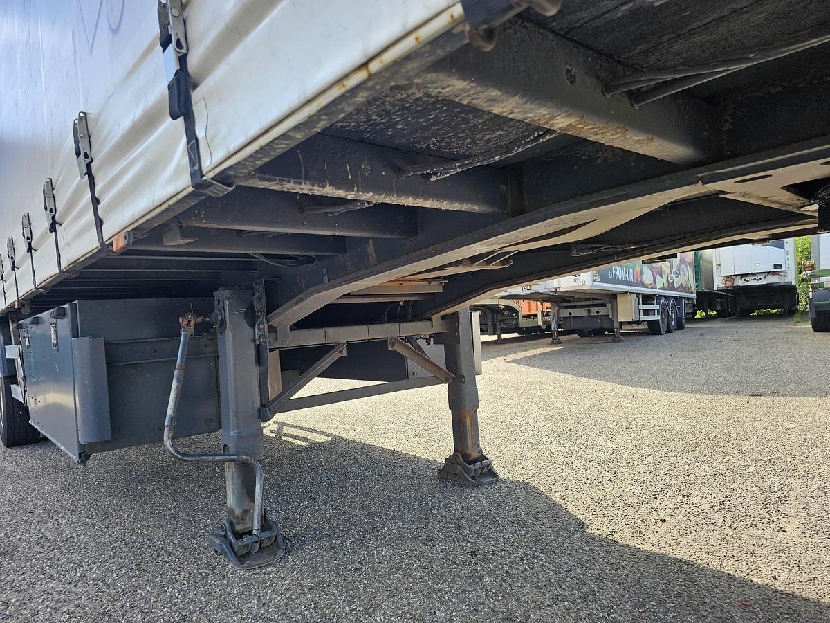 Gebruikt 2000 PACTON T2-001 STEERING AXLE/LOADING LIFT/ BPW DRUM.