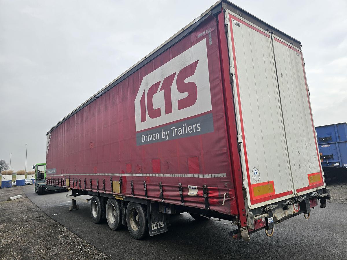 Used 2014 LAG 0-3-GC | 3 AXLE MEGA TRAILER|HUCKEPACK.|8 PIECES. | BELGIUM|BPW DRUM.
