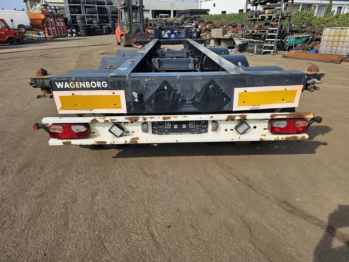 Gebruikt 2005 FLIEGL SDS 350| LOWLOADER 20 FOOT CONTAINER CHASSIS |  BPW DRUM.