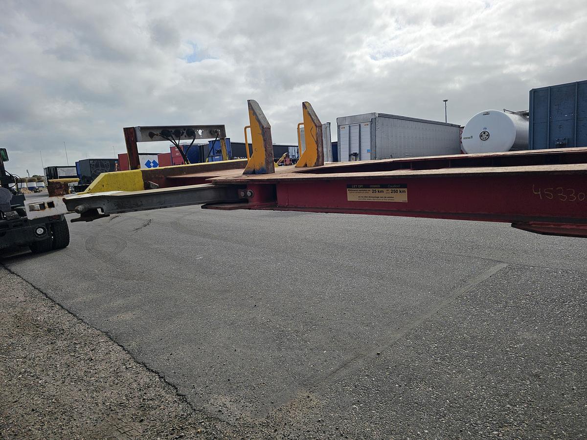 Used 2003 GROENEWEGEN 45 CC-16-27 TUN | 45 ft 40 ft 2 x 20 fFT | dutch chassis | bpw drum.