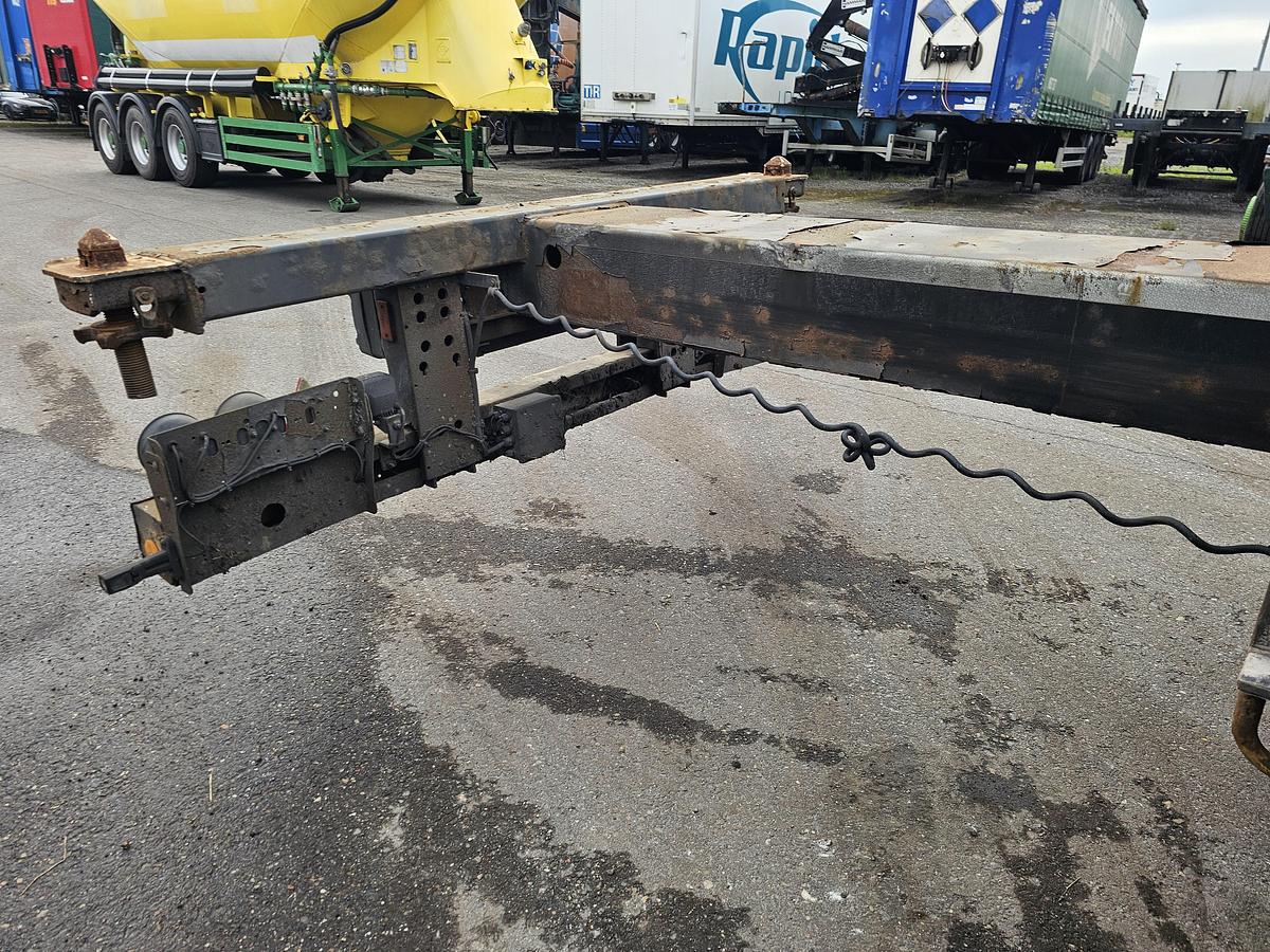 Gebruikt 2015 KRONE SD | CONTAINER CHASSIS 40 FT 2 X 20 FT |BPW DRUM| APK TUV 22-07-2026. 5 PIECES.