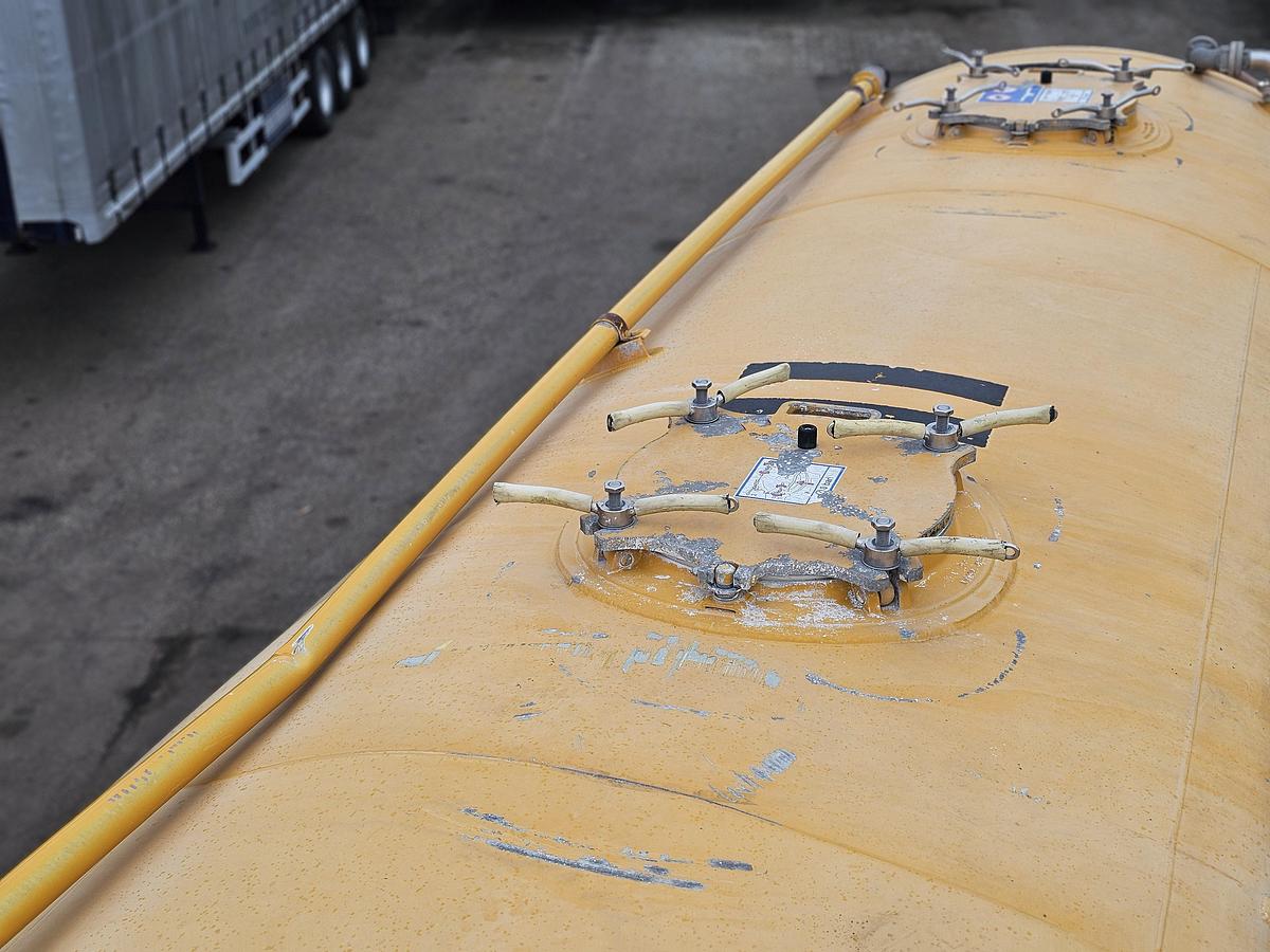 Used 2008 FELDBINDER KIP 63.3 |ALUMINIUM TIPPER | 6500 KG| 63 M3 | SAF DISC.