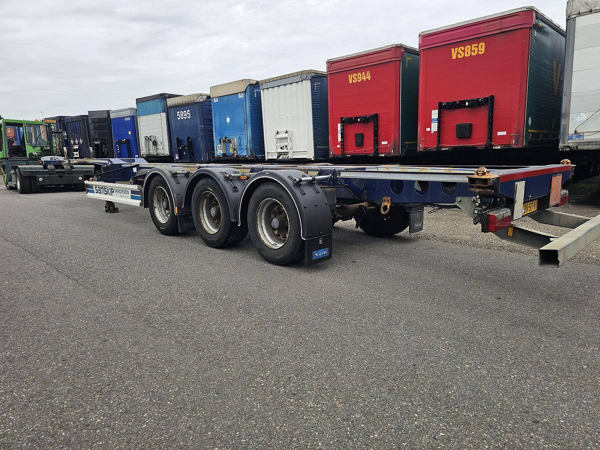 Gebruikt 2015 D-TEC VCC-01 / 45 FOOT CONTAINER CHASSIS / VALKX AXLES.