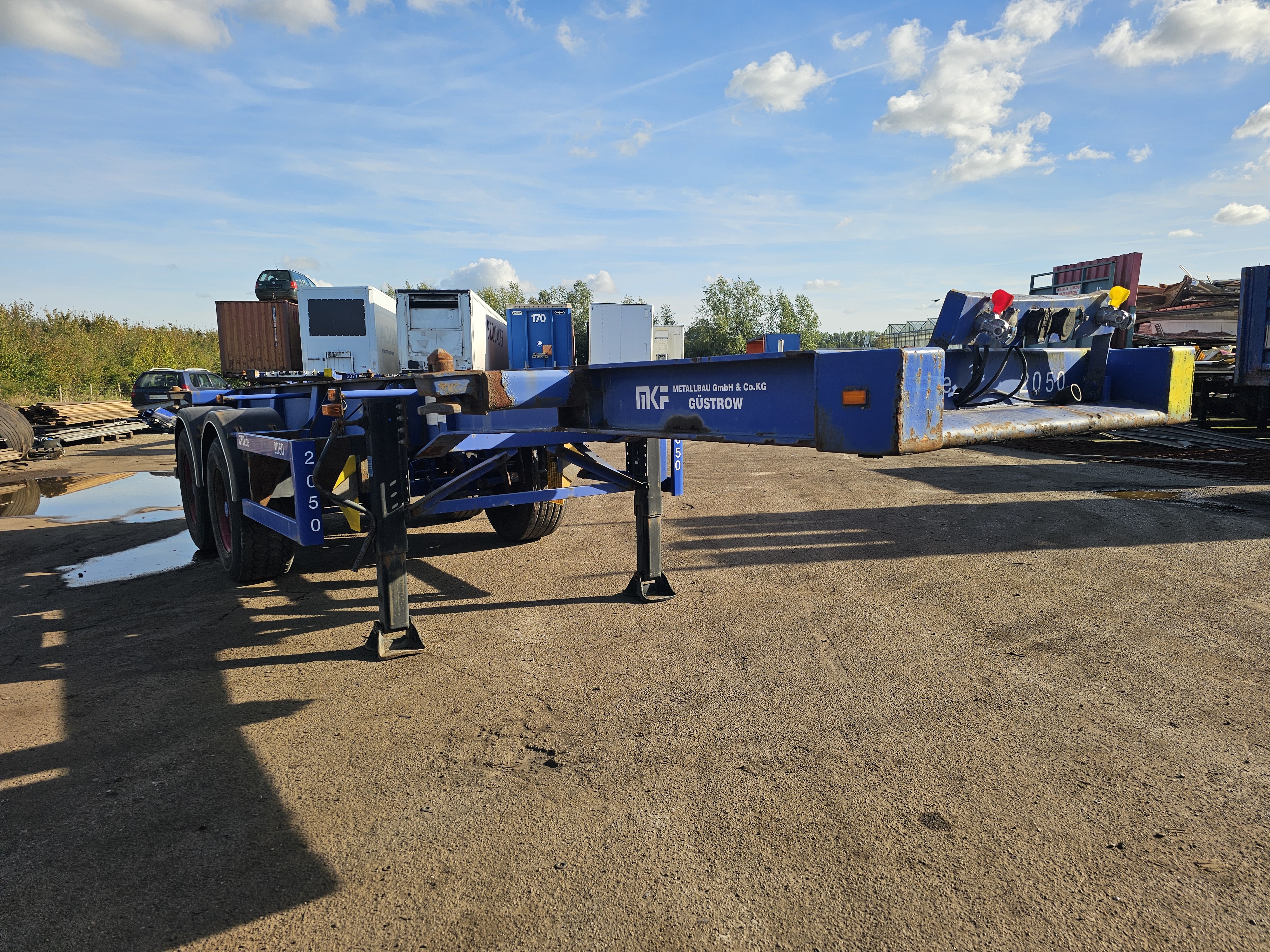 Gebruikt 2007 MKF METALLBAU CS 20 / STEEL SUSPENSION/ BPW DRUM.
