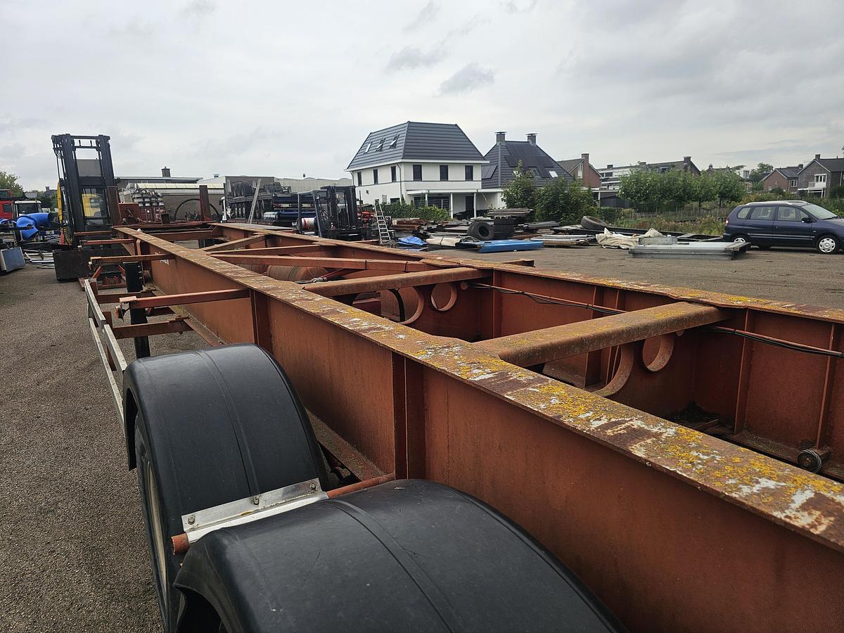 Gebruikt 1998 LAG O 3-39/ 40 foot tipper chassis/ steel/ saf drum./ no tipper cilinder / electric tipper.