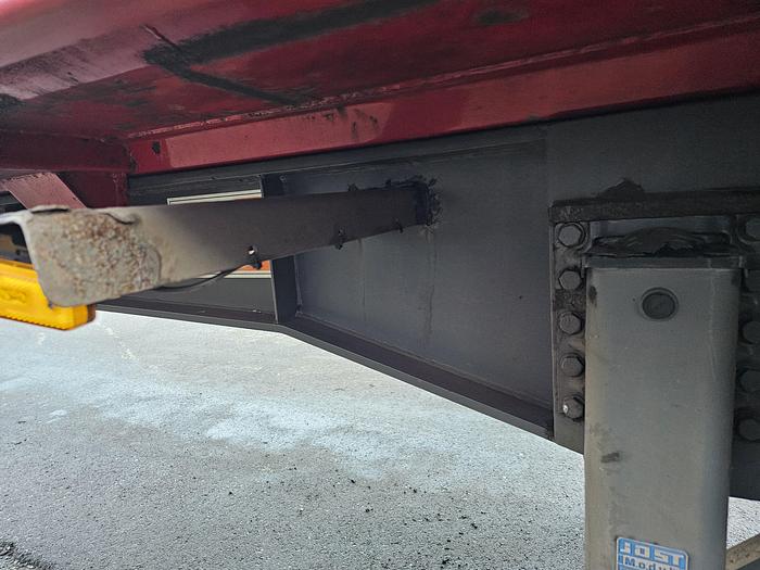 Used 2009 A.J.K OP 17-27/22.5 | Steel tipper \ steel chassis/box.| holland trailer.