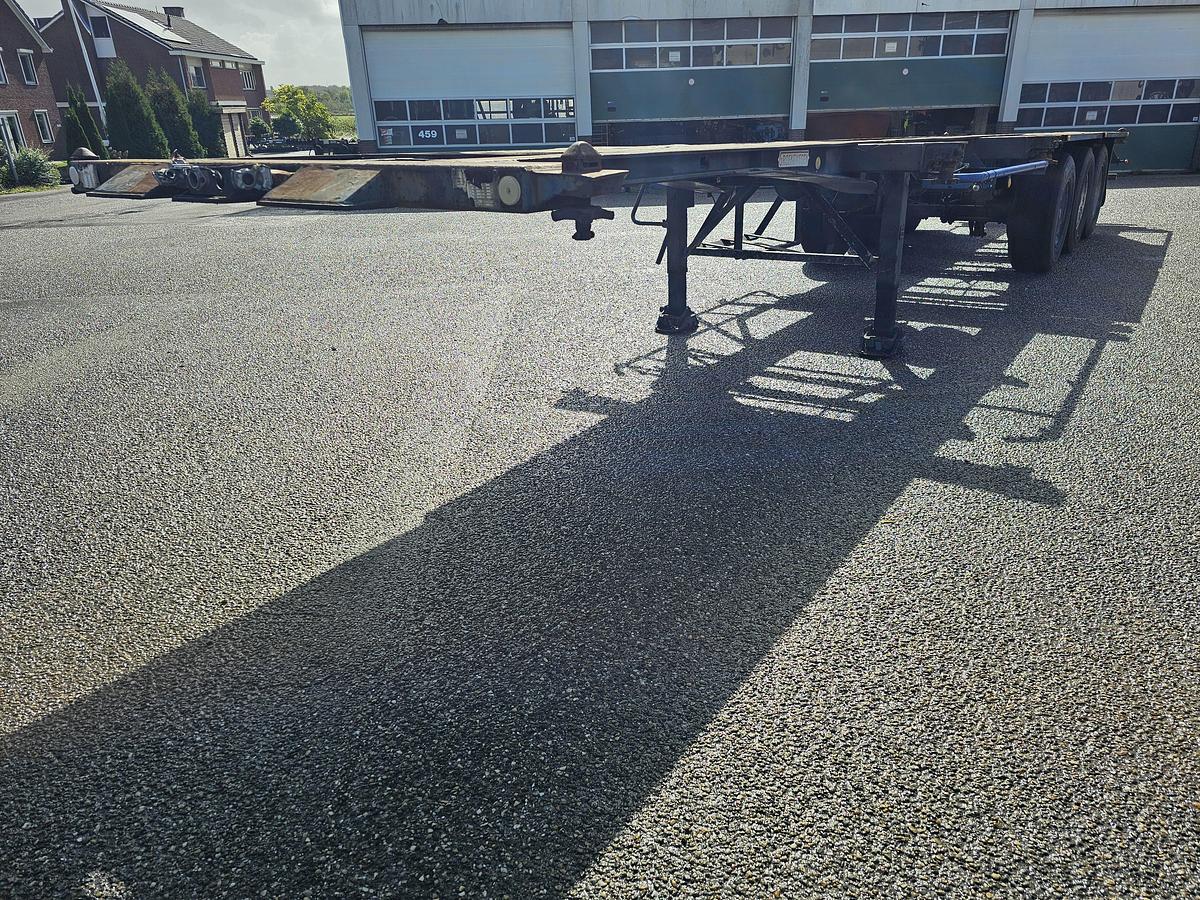 Used 1991 GROENEWEGEN 40.05 CC-12-24 | STRAIGHT CHASSIS | BPW DRUM.