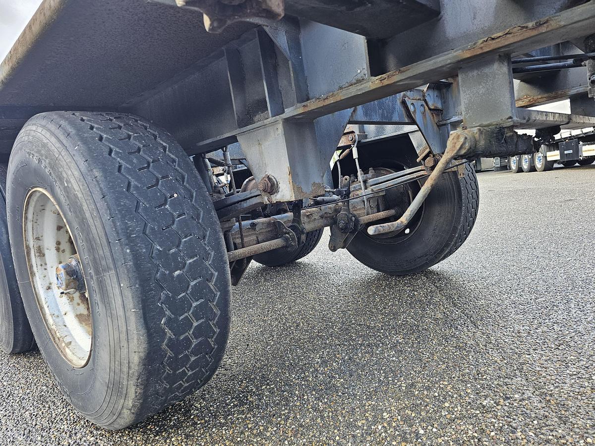 Used 1991 GROENEWEGEN 40.05 CC-12-24 | STRAIGHT CHASSIS | BPW DRUM.