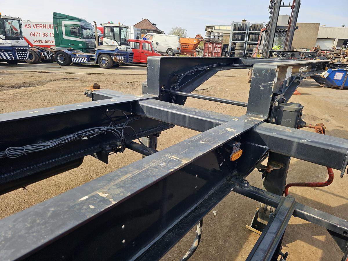 Gebruikt 2005 FLIEGL SDS 350| LOWLOADER 20 FOOT CONTAINER CHASSIS |  BPW DRUM.