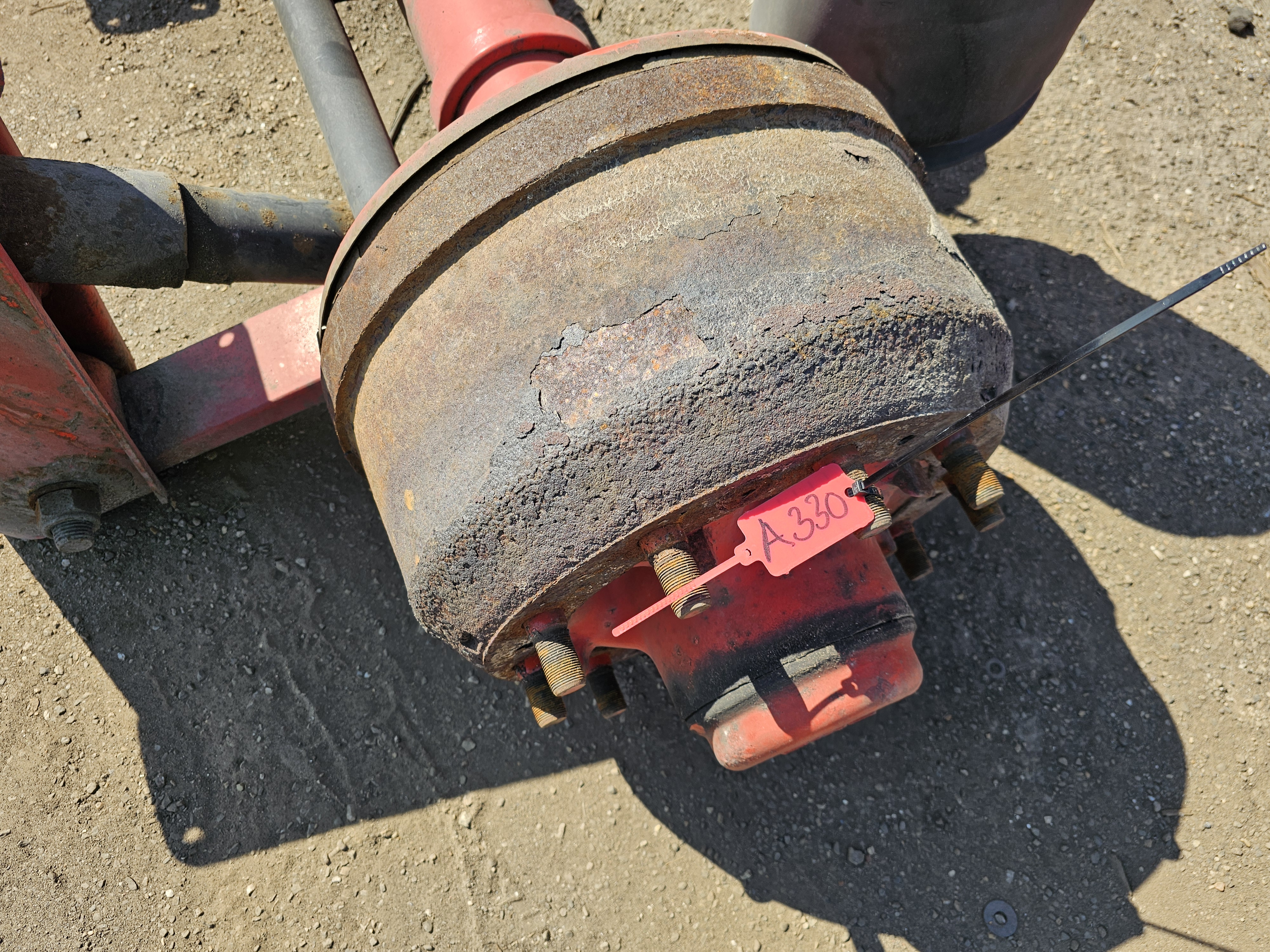 Gebruikt 2005 SMB TRAILER AXLE SINGLE TIRE DRUM