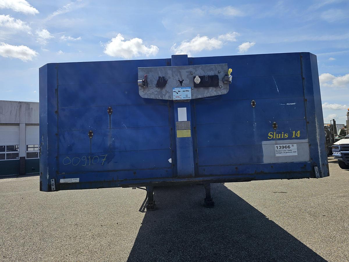 Used 2008 RENDERS 3 AXLE FLATBED | STEERING 2 AXLES | 1.10 MTR HIGH