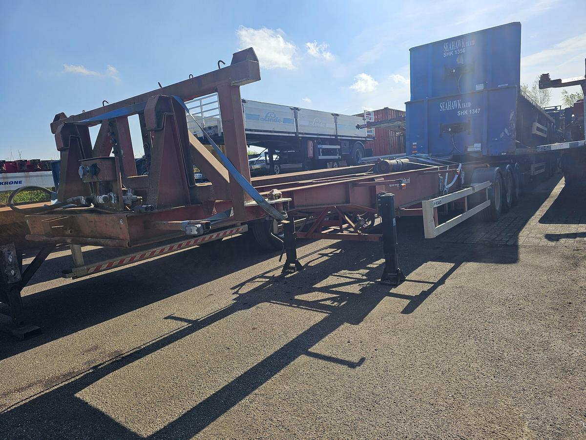 Gebruikt 1998 LAG O 3-39/ 40 foot tipper chassis/ steel/ saf drum./ no tipper cilinder / electric tipper.