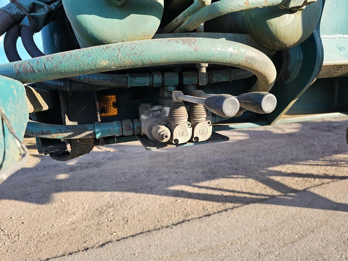 Gebruikt 1992 LEONET TB 18 |WOOD TRAILER WITH CRANE| BPW DRUM STEEL SUSPENSION.