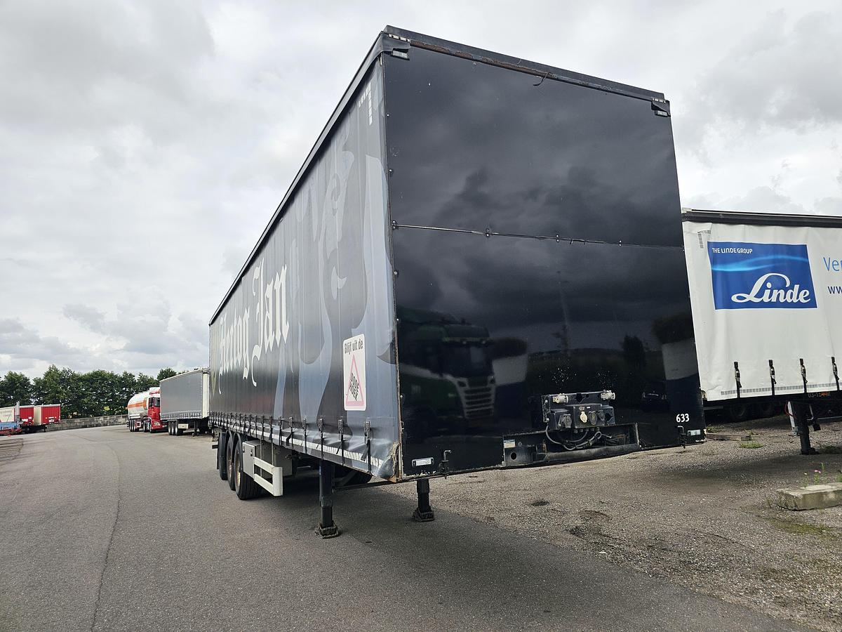 Used 2009 PACTON TBD344 | STEERING AXLE | HOLLAND TRAILER |HEAVY DUTY| TUV/ APK 20-1-2026.