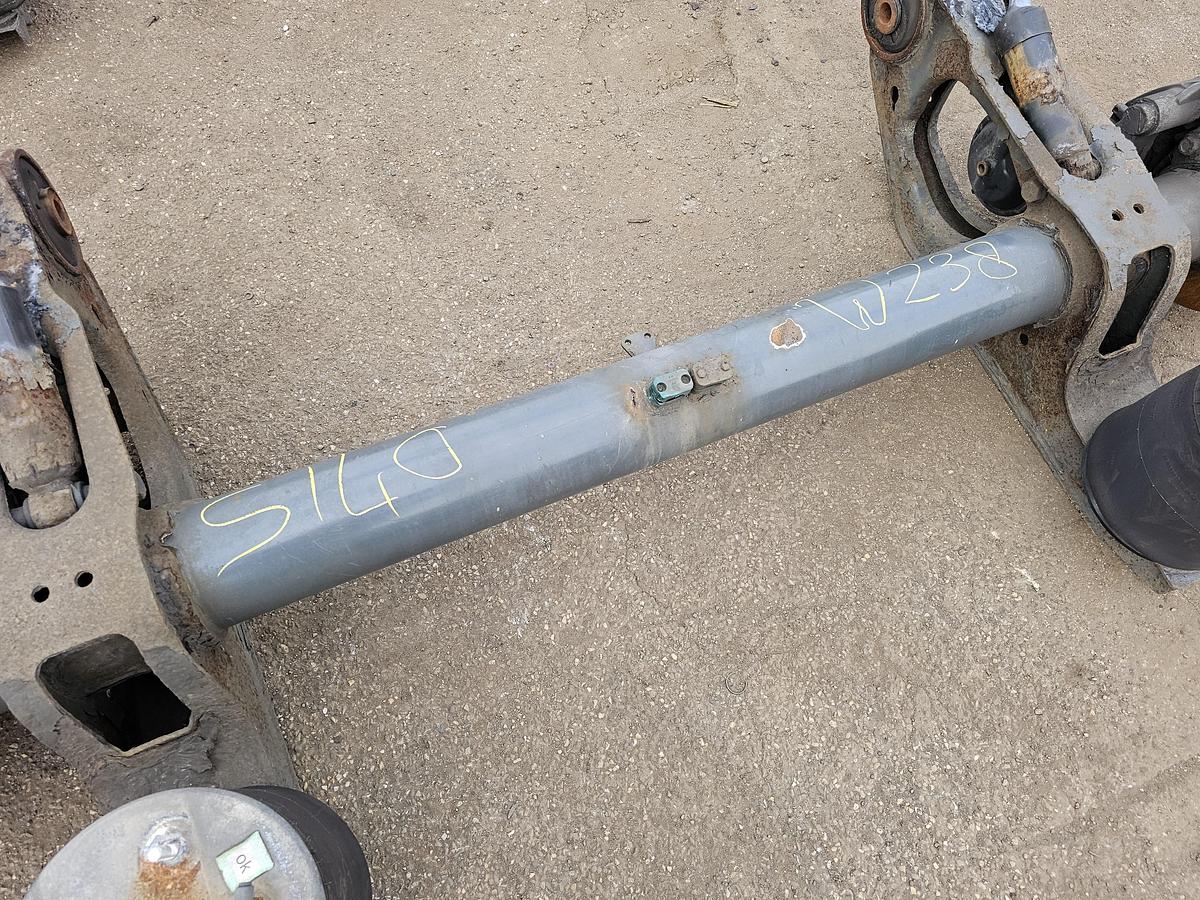 Used 2005 SAF TRAILER AXLE SINGLE TIRES DISC BRAKES.