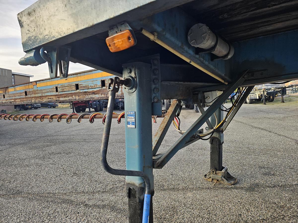 Gebruikt 2000 LINTRAILERS LSPU 18-27 | EXTENDIBLE TRAILER 21.20 MTR | STEERING AXLE | good sliding.