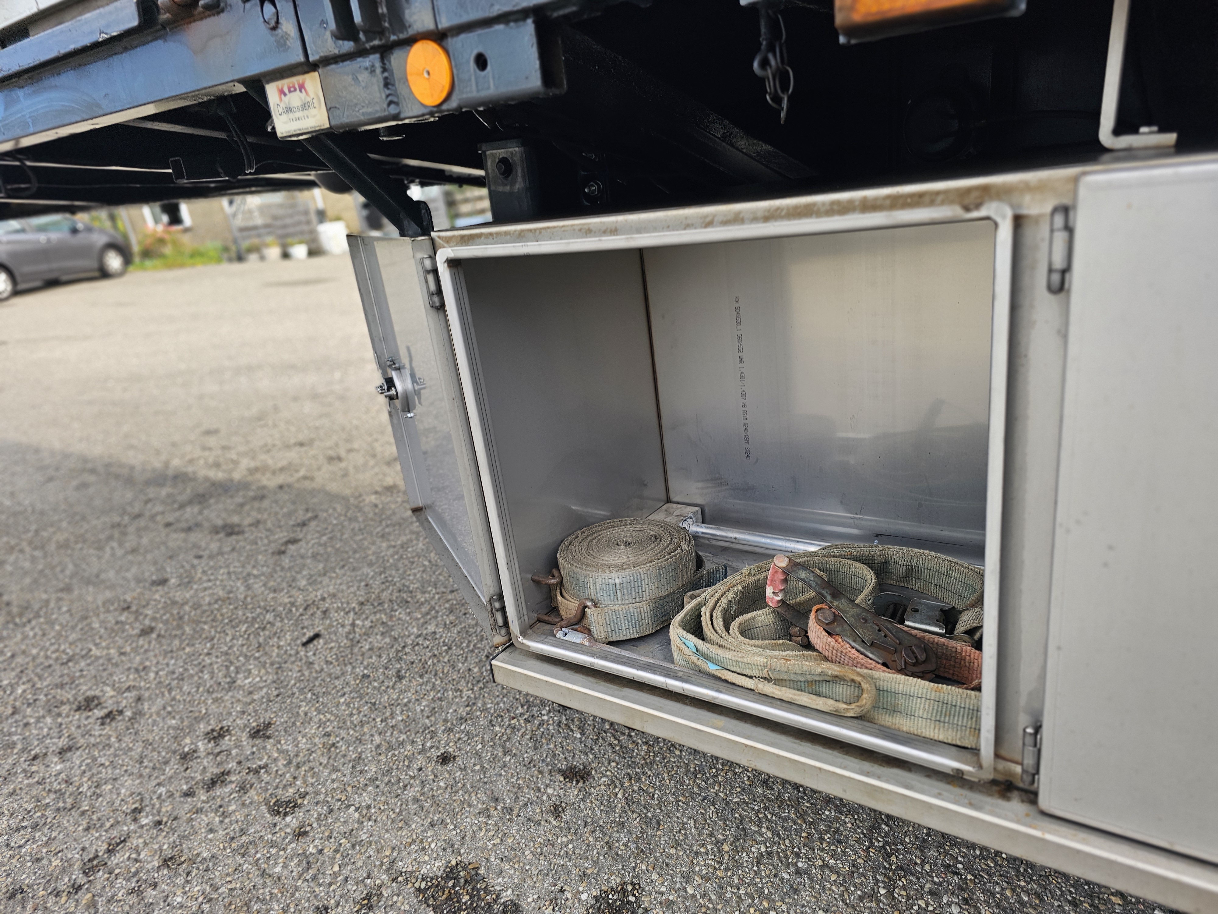 Gebruikt 1997 BROSHUIS 1AOU 10 10 /SINGLE AXLE/ SAF DRUM/ OLD BUT LIKE NEW/ (EXTENDIBLE) APK,TUV 10-06-2027.