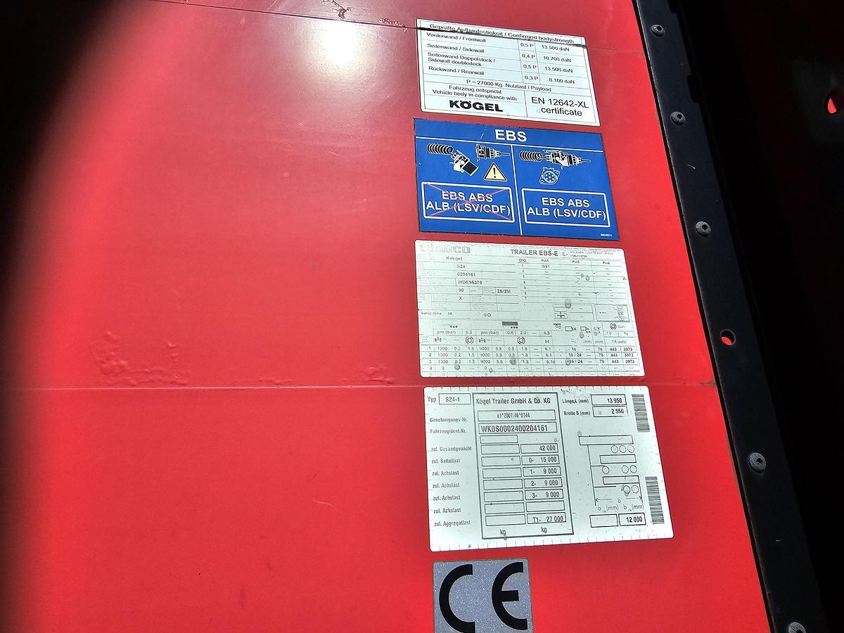 Gebruikt 2017 KÓGEL SN 24 |SLIDING ROOF| COIL | MERCEDES DISC .