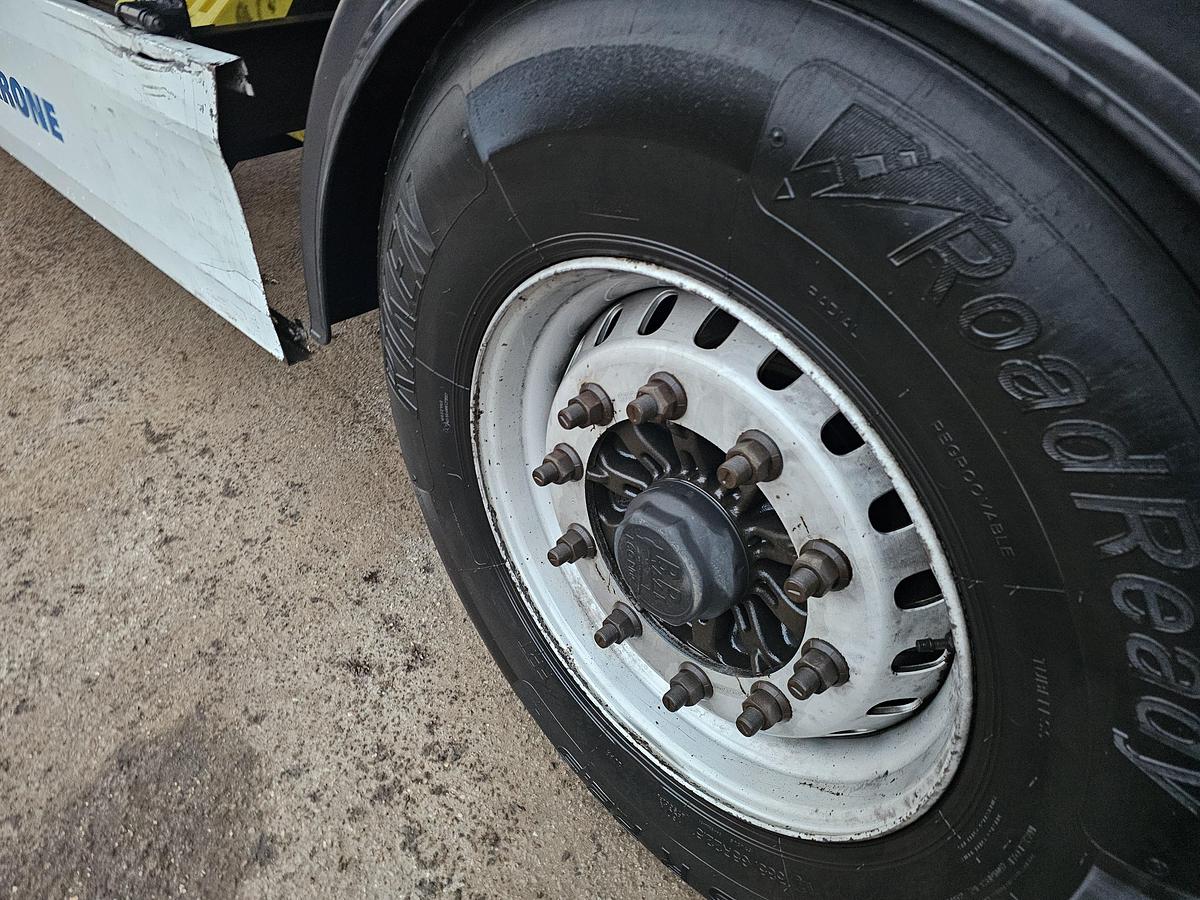 Gebruikt 2015 KRONE SZ| 2 AXLE CITY TRAILER | STEERING AXLE. BPW DISC. LOADING LIFT. TUV BELGIUM 18-06-2026