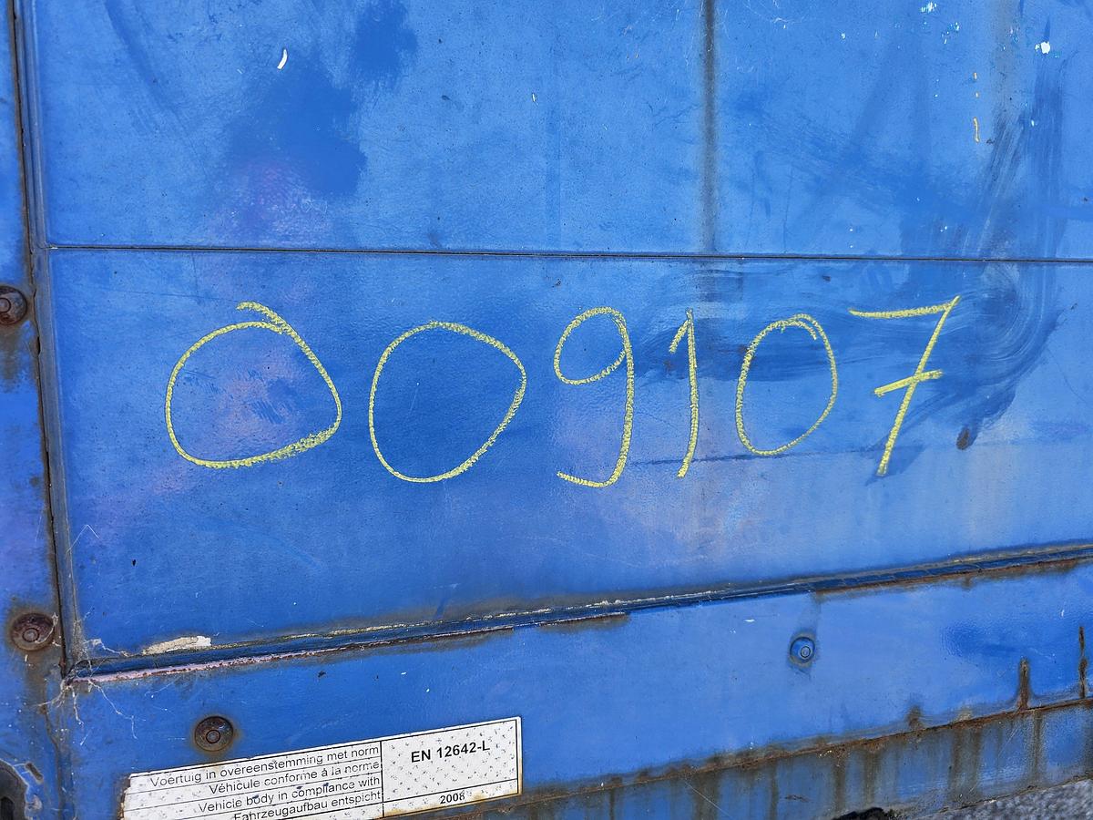 Used 2008 RENDERS 3 AXLE FLATBED | STEERING 2 AXLES | 1.10 MTR HIGH