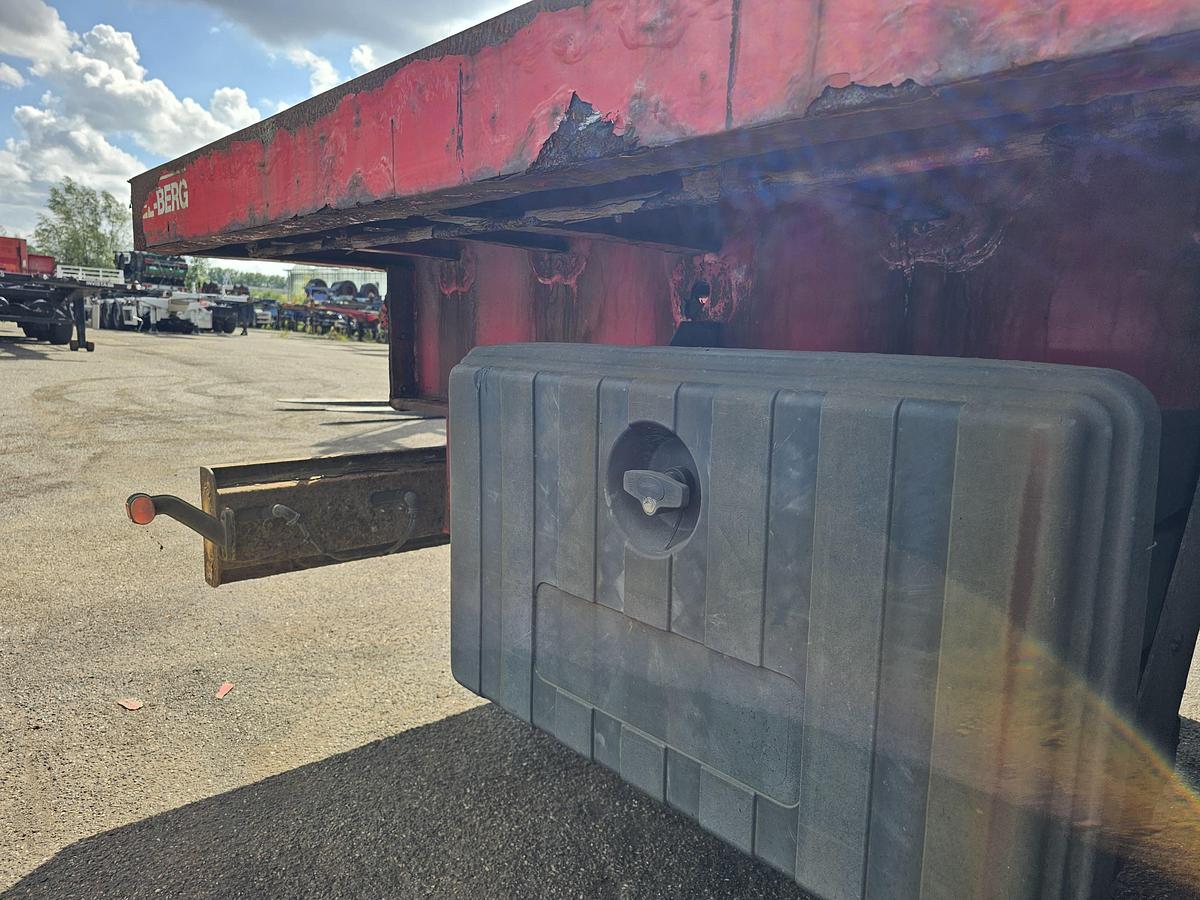 Used 2013 KELBERG S4 OB3 | HEAVY DUTY FLATBED | BPW DRUM