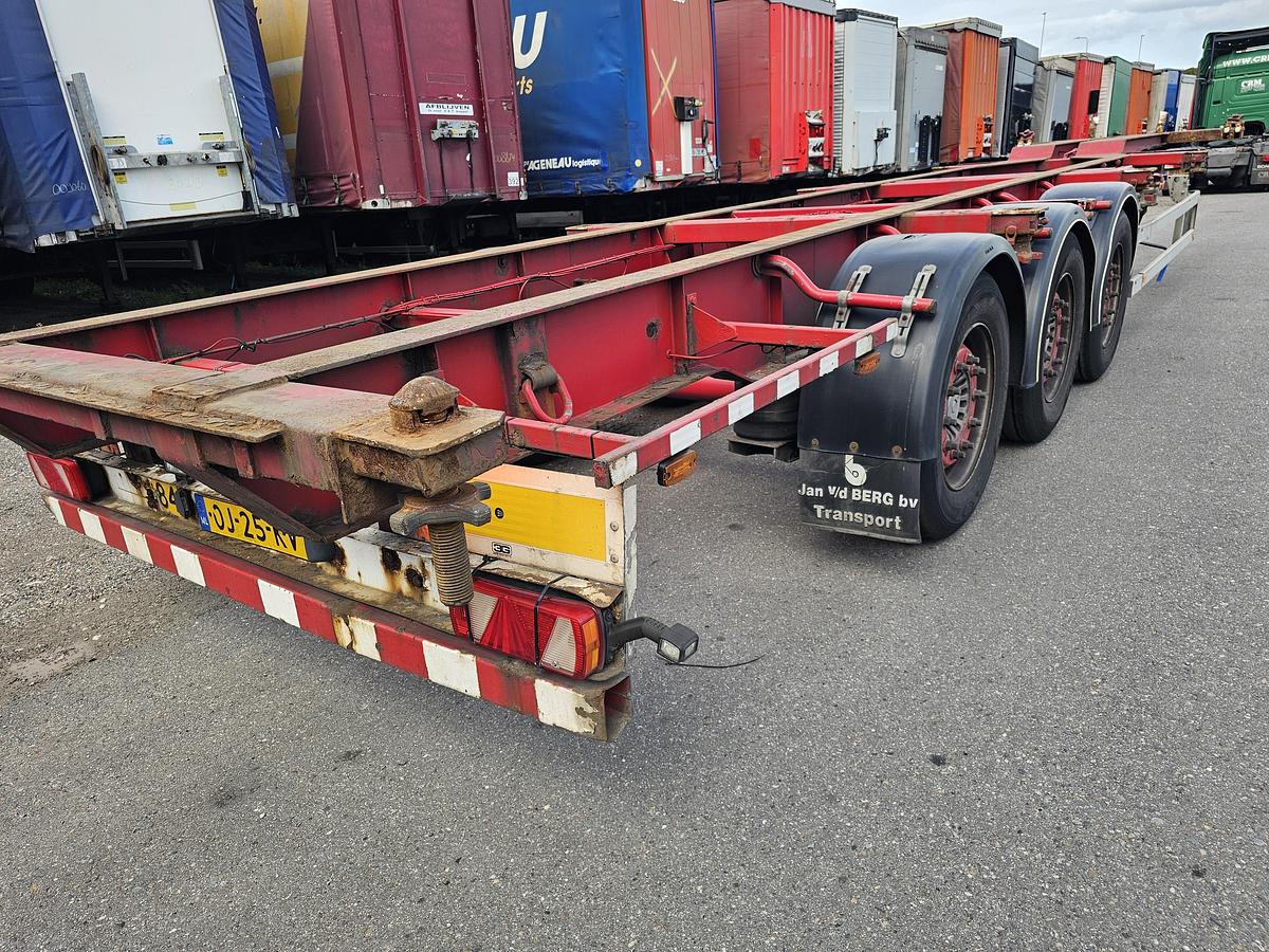 Used 2006 HAPPY TRAILER OZC 42-327 |40 FOOT HIGHCUBE CHASSIS| SAF DISC| APK /TUV | 30-09-2025