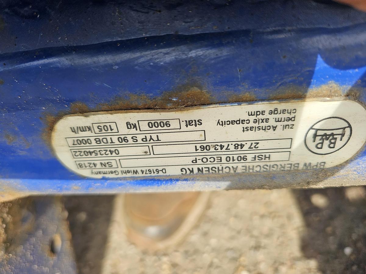 Used 2006 BPW HSF 9010 ECO-P | TRAILERAXLE |DRUM.