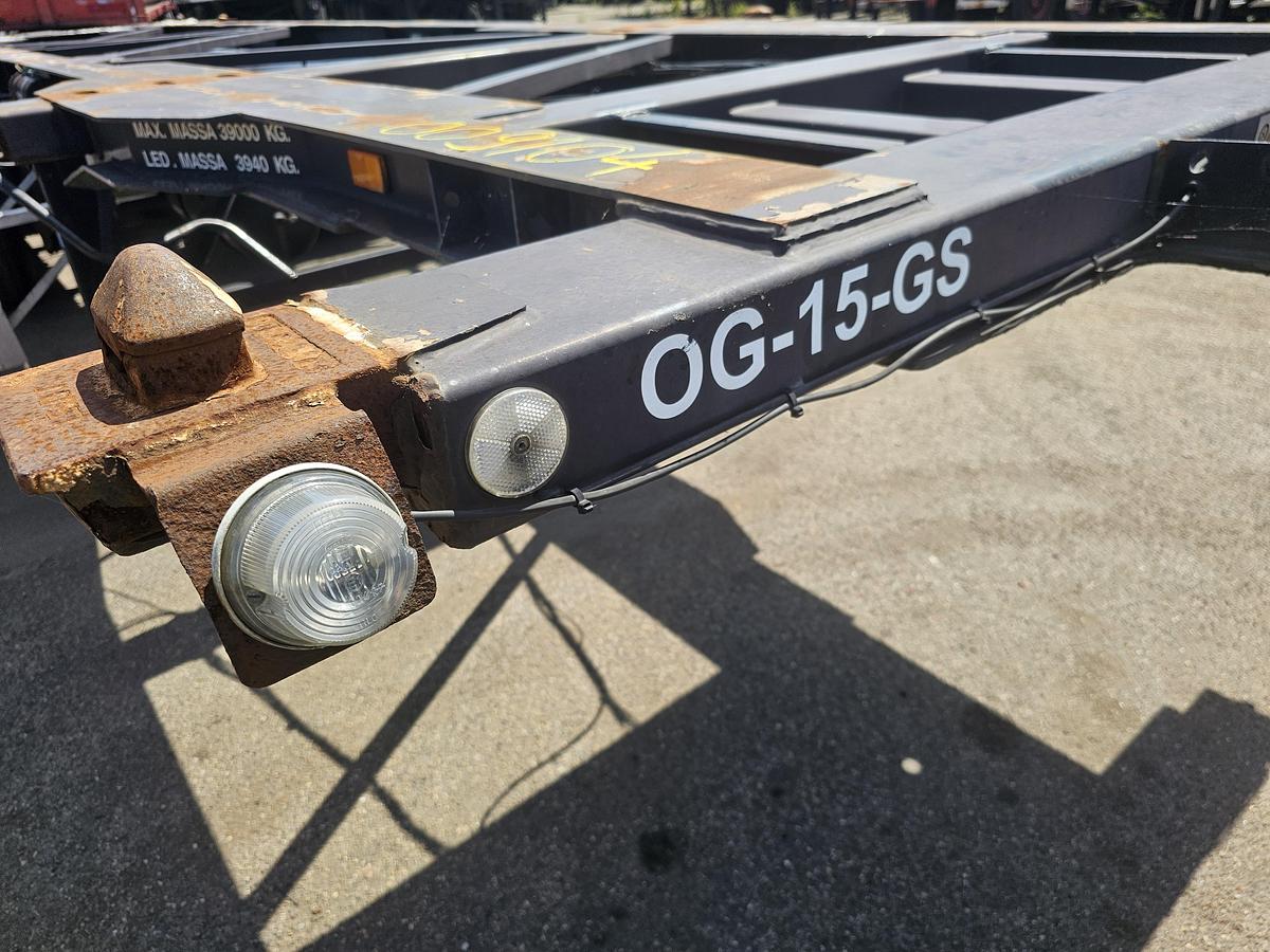 Used 2000 DESOT DSTO-2001-SSR-99L| adr CHASSIS 20/30 FT| 3940 KG | APK 10-12-2025 | HOLLAND CHASSIS. DAF DISC.