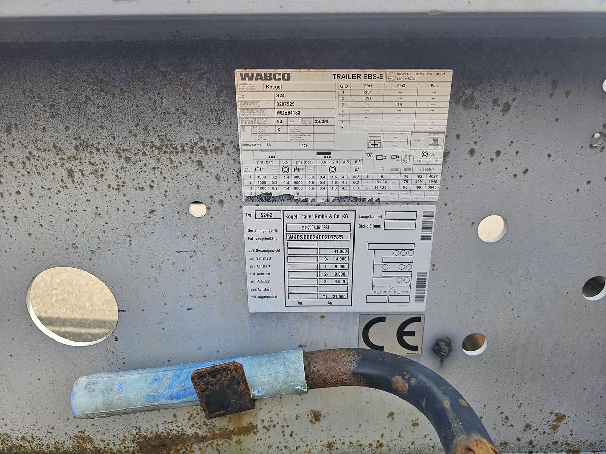 Gebruikt 2017 KÖGEL PORT 40 SIMPLEX 20./ EXTENDIBLE/SAF DISC.