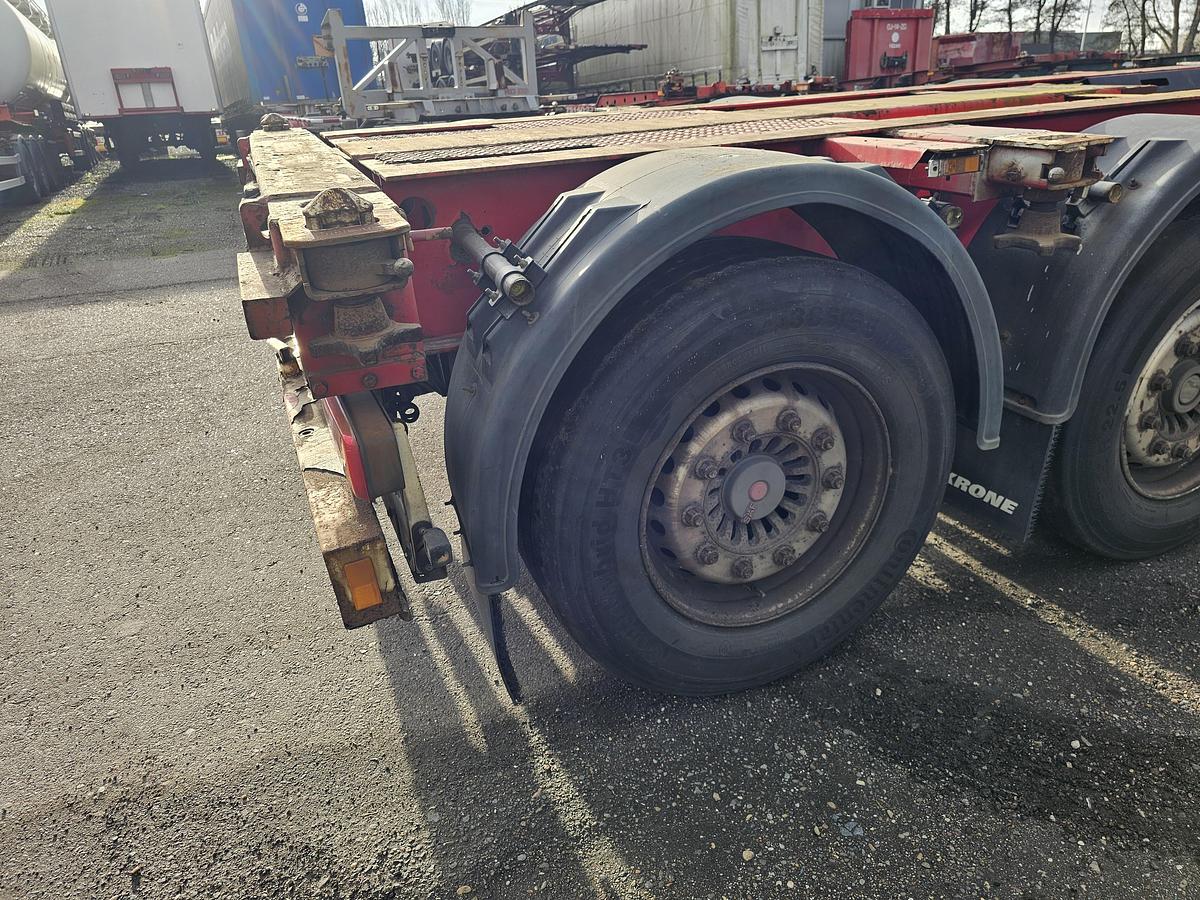 Gebruikt 2007 KRONE SD 27| SAF INTRADISC | SUPER SLIDING.| BELGIUM | 45 /40 FT 2 X 20 FT.