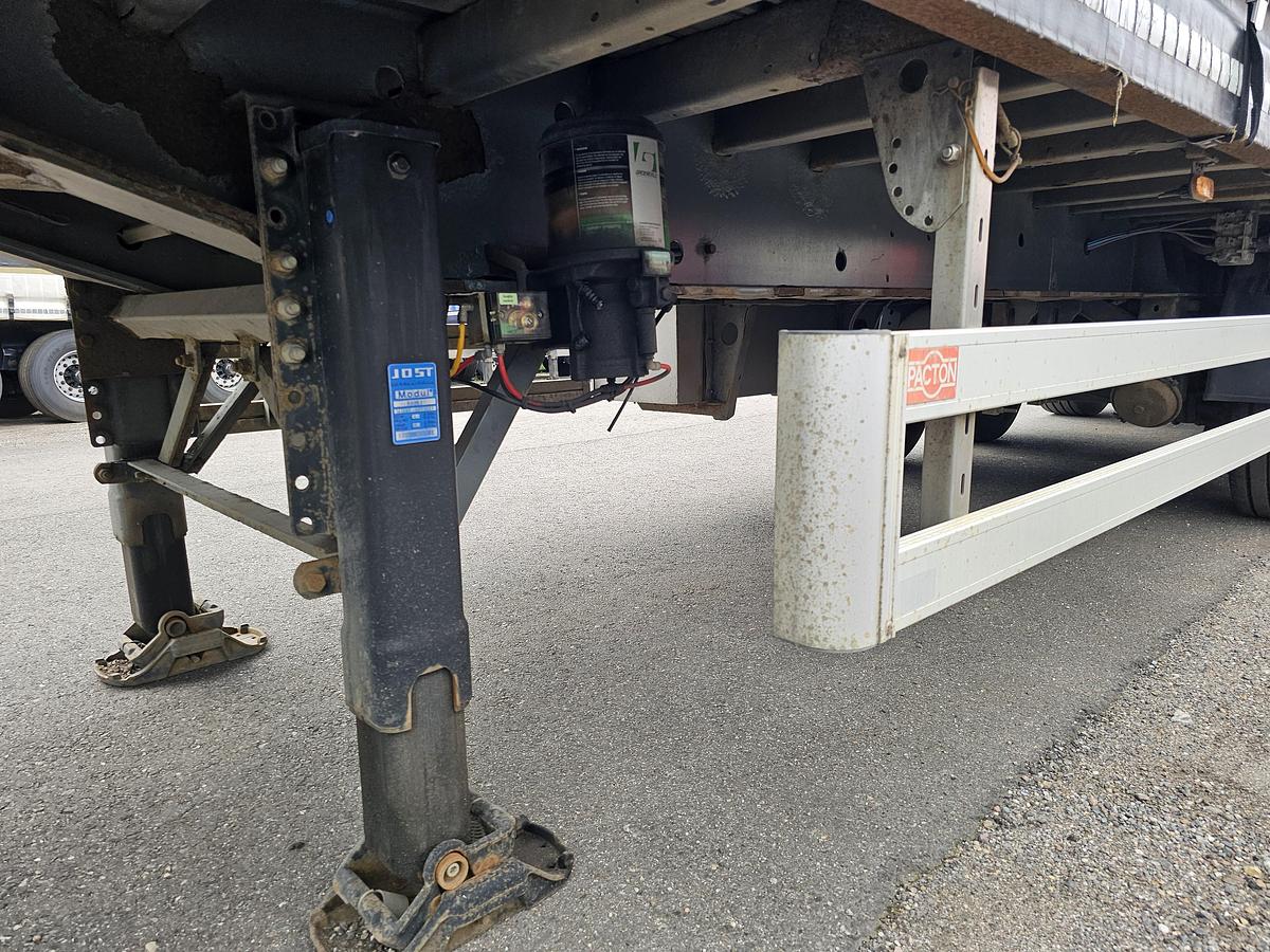 Used 2009 PACTON TBD344 | STEERING AXLE | HOLLAND TRAILER |HEAVY DUTY| TUV/ APK 20-1-2026.