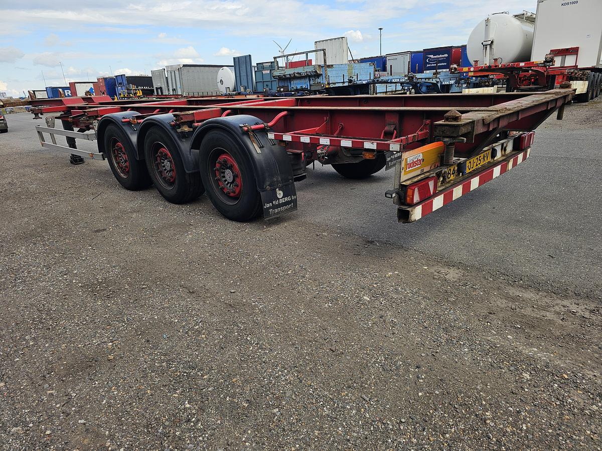 Used 2006 HAPPY TRAILER OZC 42-327 |40 FOOT HIGHCUBE CHASSIS| SAF DISC| APK /TUV | 30-09-2025