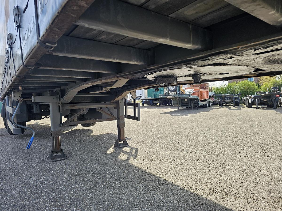 Gebruikt 2008 PACTON T2-001  CITY TRAILER| 10.40 LONG | STEERING AXLE| LIFT AXLE | BPW DISC.