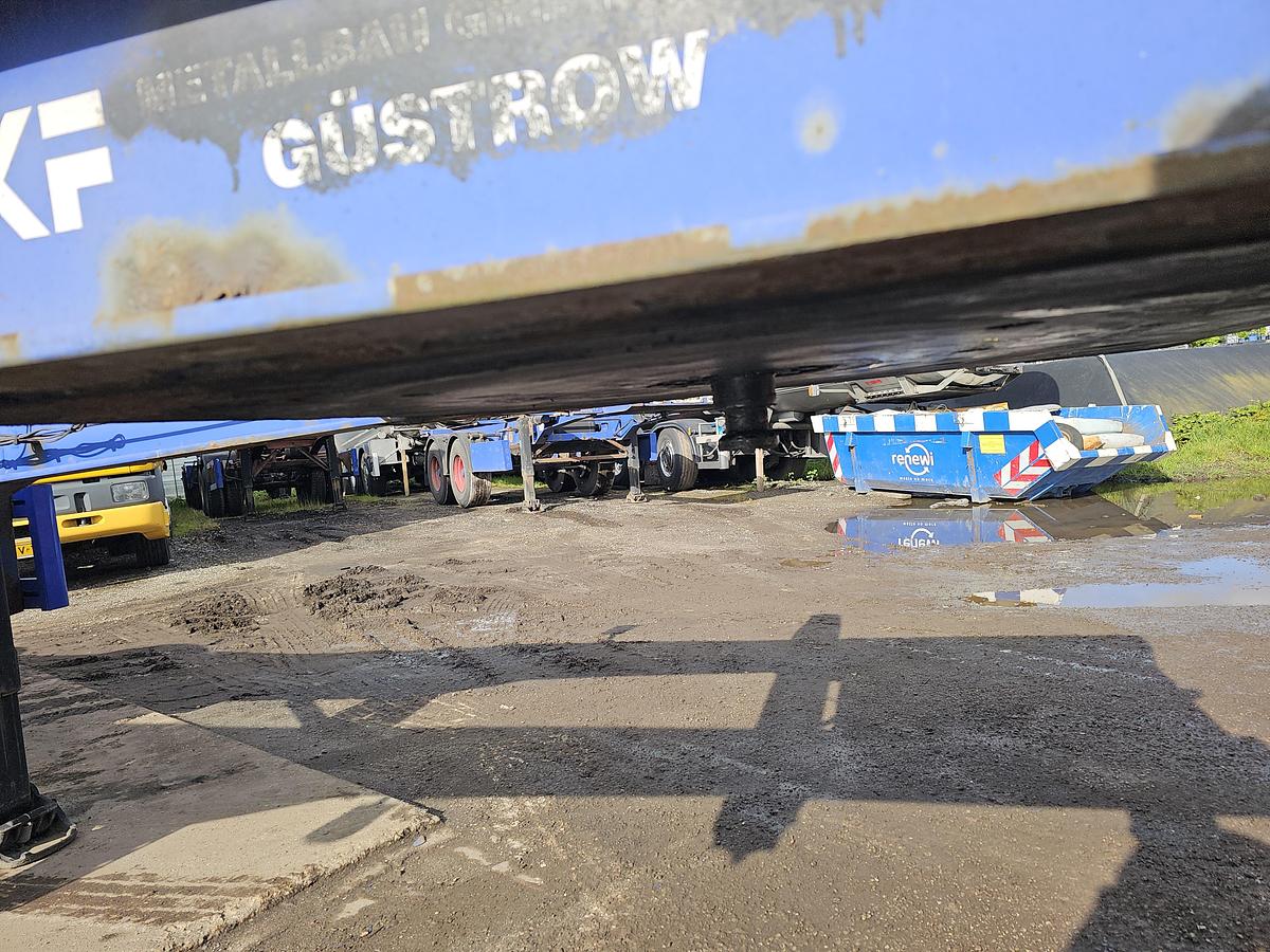 Used 2007 MKF METALLBAU CS 20 | 20 FOOT CONTAINER CHASSIS | BPW DRUM | STEEL SUSPENSION| GOOD QUALITY.