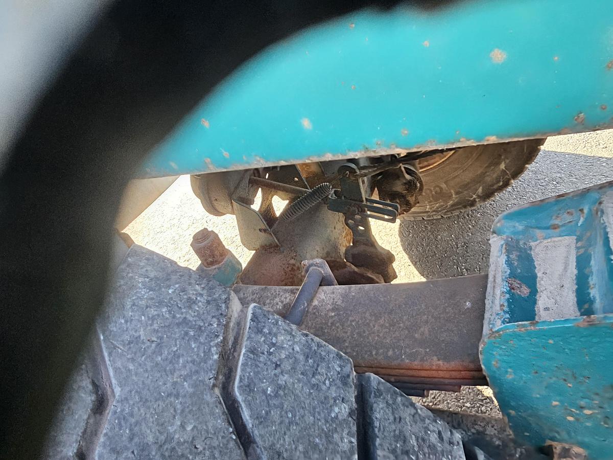 Gebruikt 1992 LEONET TB 18 |WOOD TRAILER WITH CRANE| BPW DRUM STEEL SUSPENSION.